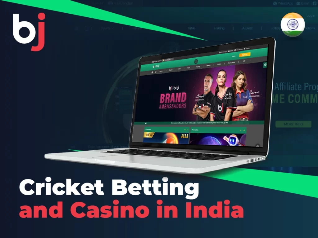 Baji live cricket betting and online casino site in India